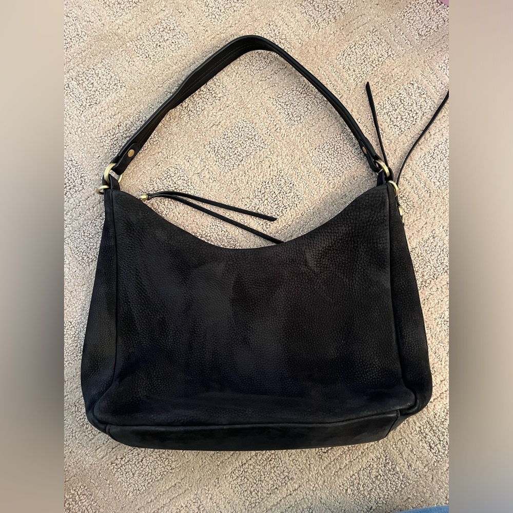 Beautiful nubuck leather HOBO Delilah bag.